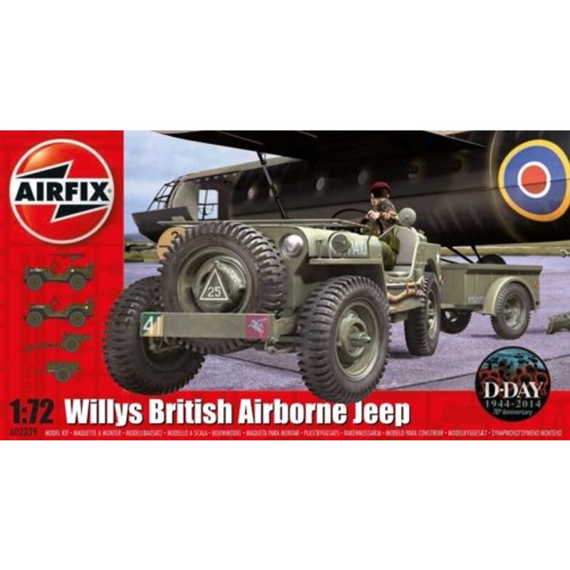 Willys Jeep, Trailer e 6 Pdr Gun