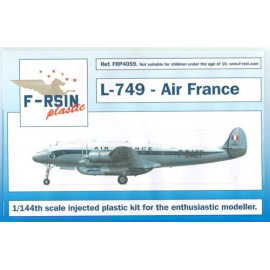 Kit modello Lockheed L-049 / L-749 Constellation - decalcomanie / laser serigrafate - Air France