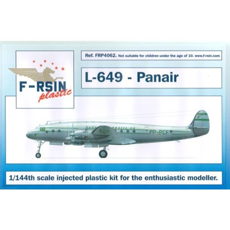 Lockheed L-049 / L-749 Constellation - Panair do Brasil - decalcomanie / laser serigrafate