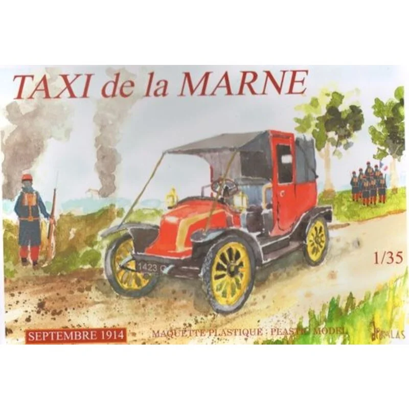 Taxi De La Marne. Settembre 1914. 600 di questi sono stati i taxi a Parigi Renault requisite per trasportare truppe in anno emer