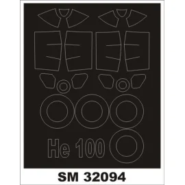 Heinkel He 100 (esterno e interno) (progettato per essere agricolo con kit Special Hobby)