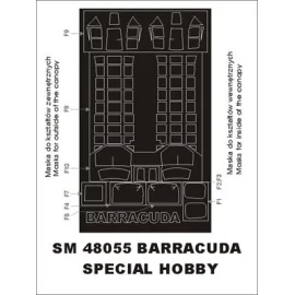 Fairey Barracuda MK.II / Mk.V (esterno e interno) (progettato per essere agricolo con kit Special Hobby)