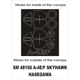 Douglas A-4E / A-4F Skyhawk (esterno e interno) (progettato per essere Coltivando con i kit Hasegawa)