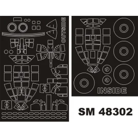 Avro Lancaster BI / III (esterno e interno) (progettato per essere agricoltura con i kit Tamiya)