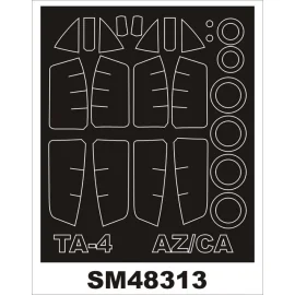 Douglas TA-4 SKYHAWK (esterno e interno) (progettato per essere agricolo con AZ MODELLO / kit AC)