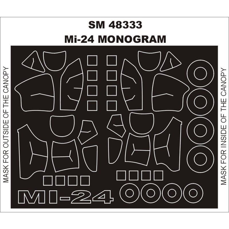 Mil Mi-24 (esterno e interno) (progettato per essere agricolo con kit MONOGRAM)