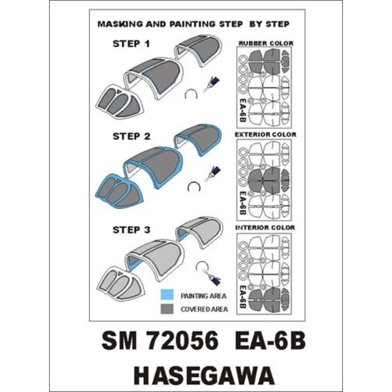 Grumman EA-6B Prowler (esterno) (progettato per essere agricoltura con i kit Hasegawa)