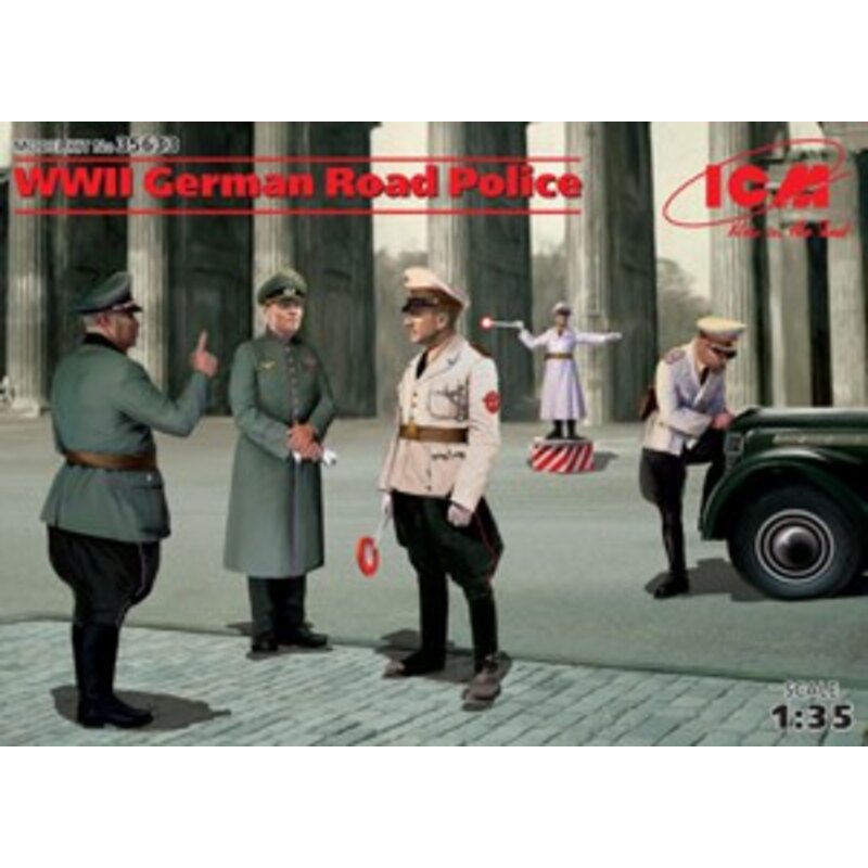 WWII German Strada Police4 figure