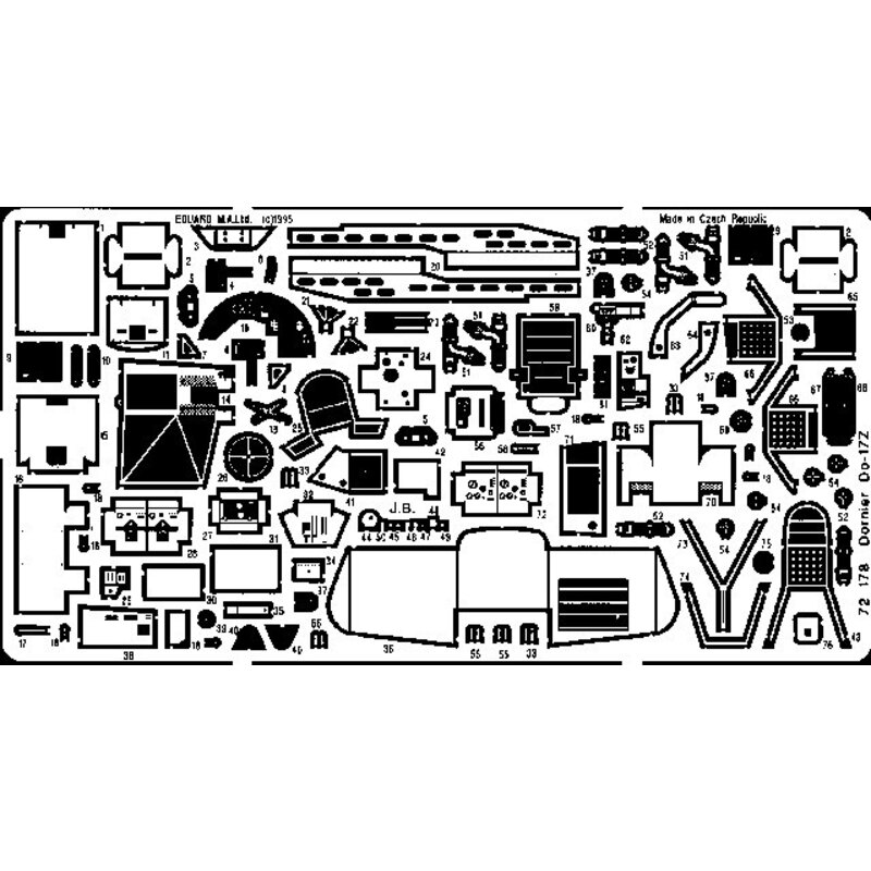 Dornier Do 17Z Int (per i kit modello da Monogram and Revell)