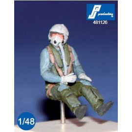 Tedesco F-4 piloti seduti in a / c Set di 1 multipose figura anche adatto per Tornado