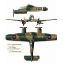 Bristol F.11 / 37 britannico caccia pesante WWII (kit Unicraft non includono decalcomanie)