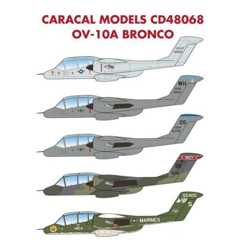 Decalcomania Nord-America / Rockwell OV-10A Bronco