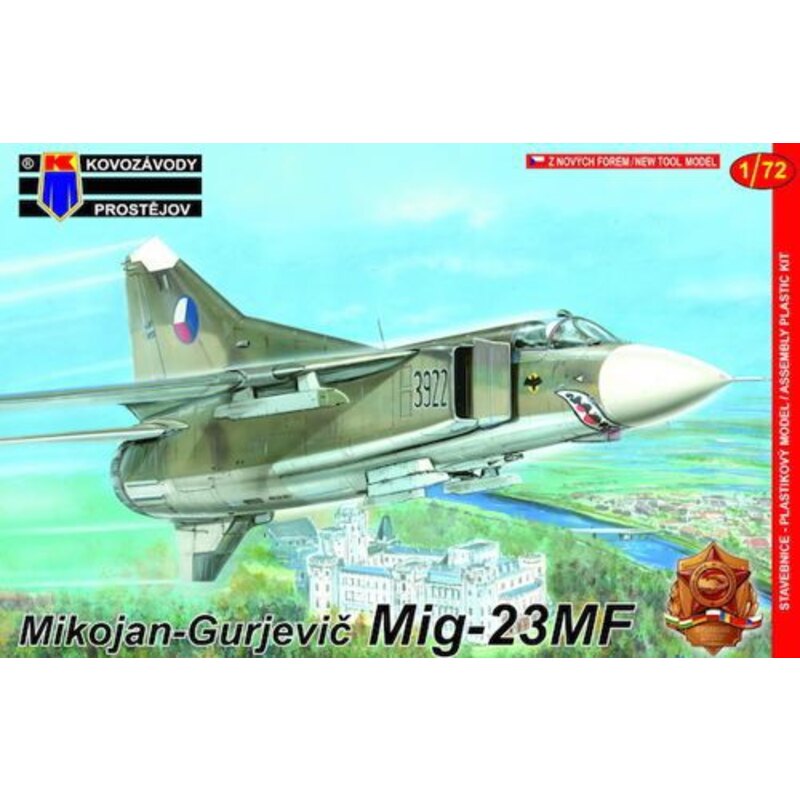 Mikoyan MiG-23MF, CzAF, Germania orientale AF, AF polacco (ex RVAircraft Sostituzione RV Aereo con parti in resina plastica, dec