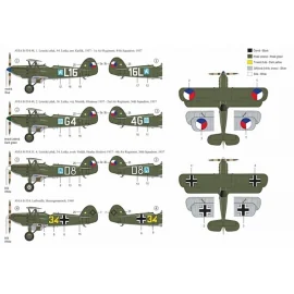 Avia B-534 / I versione. Il prototipo del B-534 ha volato per la prima volta il 25 maggio 1933. Il primo ordine di acquisti per 