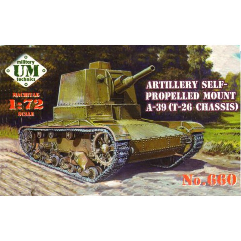 A-39 (T-26 chassis) sovietico semovente