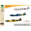 Messerschmitt Bf 108B / D Taifun DOPPIO KIT con (16 regimi compresi i RAF, Luftwaffe, Marina Militare Americana, Russia, Ungheri