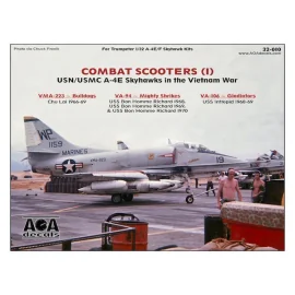 Decalcomania Scooter Combattimento (1) - USN / USMC Douglas A-4E Skyhawk nella guerra del Vietnam