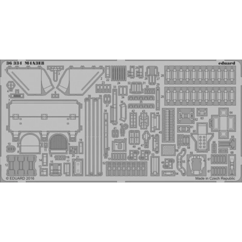 M4A3E8 Sherman (progettato per essere utilizzato con i kit Tamiya)