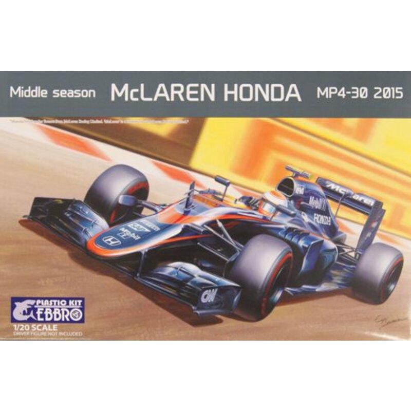 Kit modello Maclaren Honda MP4-30 2015 media stagione