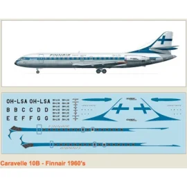 Caravelle 10B Finnair '60