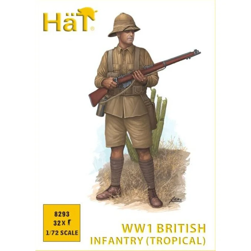 Fanteria britannica (tropicale) (WWI) (32 cifre / box)