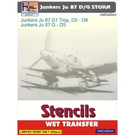 Decalcomania Junkers Ju 87D / G stampini (set di 2 kit)