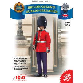 Figurini Britannico della Regina Guardia Grenadier (100% nuovi stampi)