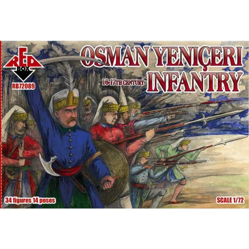 Osman Yeniceri fanteria, 16-17 ° secolo