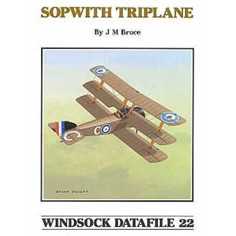 Libro Sopwith Triplane Ltd re-print (Windsock Datafiles)