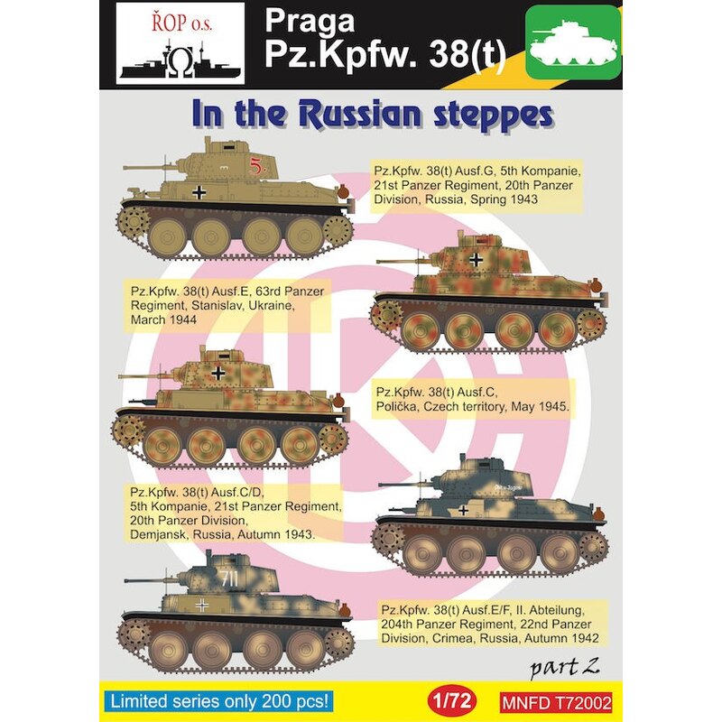 Praga Pz.Kpfw. 38 (t) - Nel steppe russe Parte 2