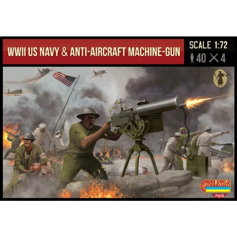 US Navy & Anti-Aircraft Machine gun