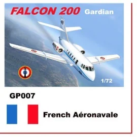 Dassault-Mystere Falcon 20 Stickers francese Aeronavale (riedizione di MACH0472)