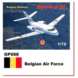 Dassault-Mystere Falcon 20 Stickers belga Air Force