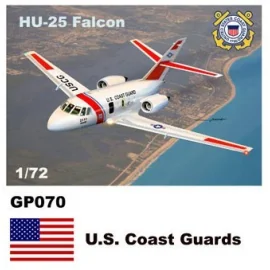 Dassault-Mystere HU-25 Falcon decalcomanie US Coast Guards