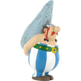 Figurina Asterix Figure Obelix with Menhir 12 cm