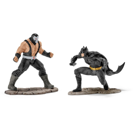 Figurina Justice League Figure 2-Pack Batman vs. Bane 10 cm