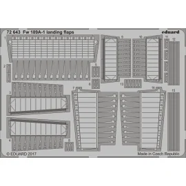 flap Focke-Wulf Fw-189 A-1 (progettati per essere utilizzati con i kit ICM)