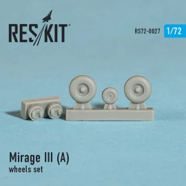 ruote Dassault Mirage IIIA set (progettato per utilizzare con kit Heller)