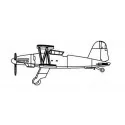 Kit modello di Fieseler Fi-167 